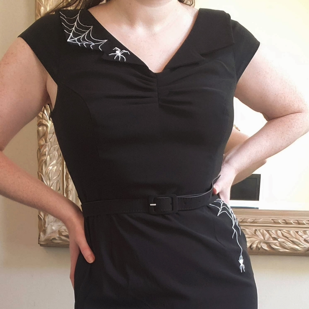 Hell Bunny Miss Muffet Pencil Dress